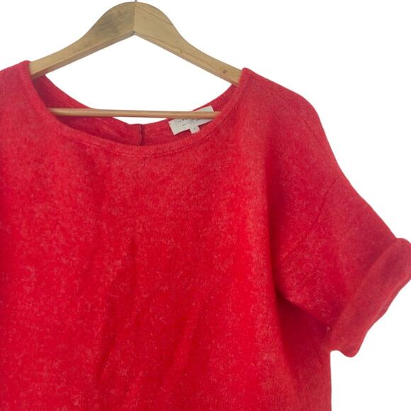 La Maille Sezane Merino Wool Scoop Neck Top Size Small - Picture 3 of 5